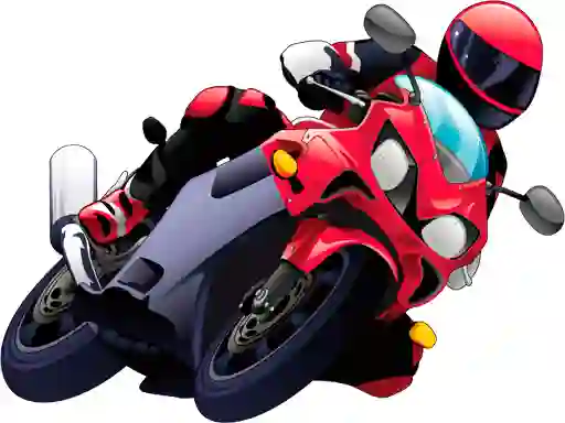Cartoon Motorcycles Puzzle — безкоштовна онлайн гра