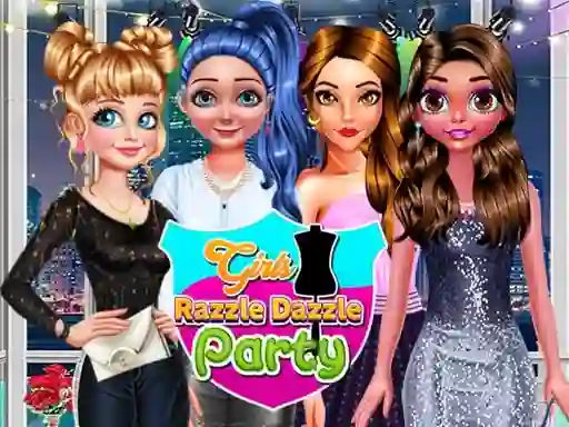 Girls Razzle Dazzle Party — безкоштовна онлайн гра