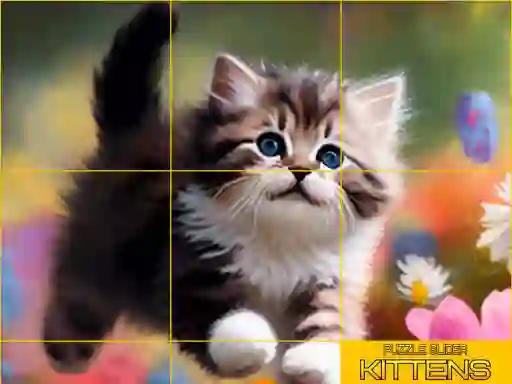 Puzzle Sliding Kittens — безкоштовна онлайн гра