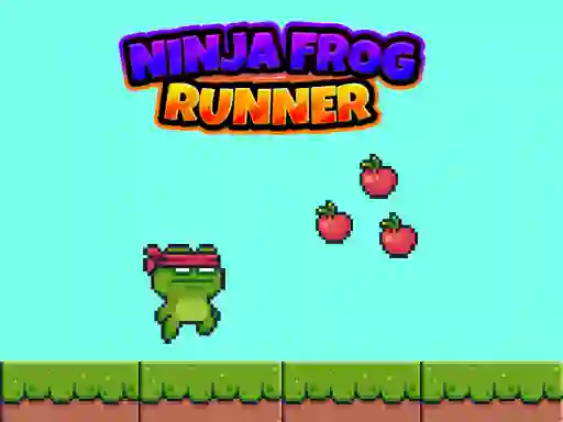 Ninja Frog Runner — безкоштовна онлайн гра