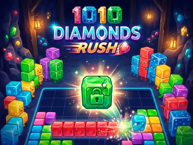 1010 Diamonds Rush — безкоштовна онлайн гра