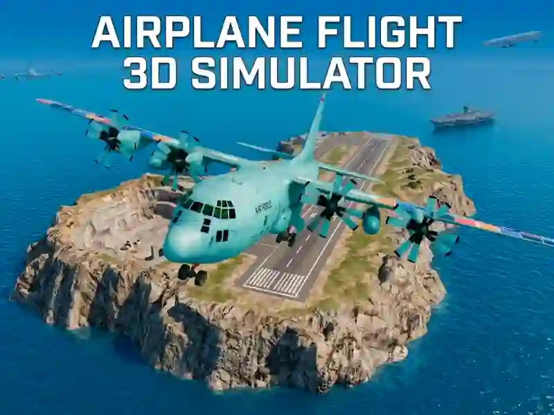 Airplane Flight 3D Simulator — безкоштовна онлайн гра