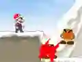 Mario Christmas combat — безкоштовна онлайн гра