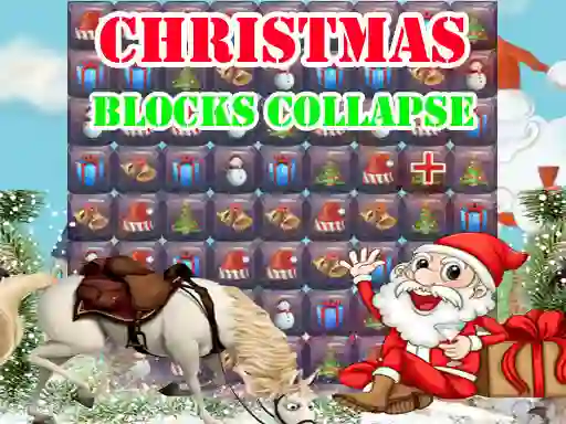 Christmas Blocks Collapse — безкоштовна онлайн гра