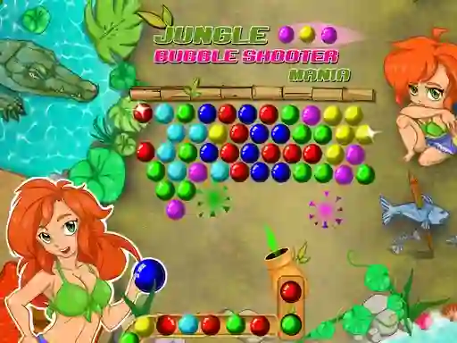 Jungle Bubble Shooter Mania — безкоштовна онлайн гра