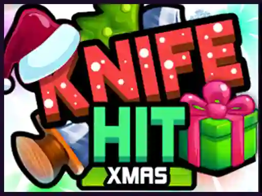 Knife Hit Xmas — безкоштовна онлайн гра