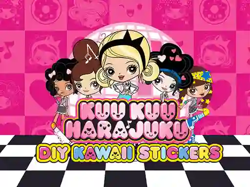 Kuu Kuu Harajuku Stickers — безкоштовна онлайн гра