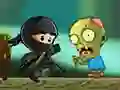 Ninja Kid Vs Zombies — безкоштовна онлайн гра