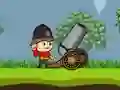 Cannons and Soldiers mountain offense — безкоштовна онлайн гра