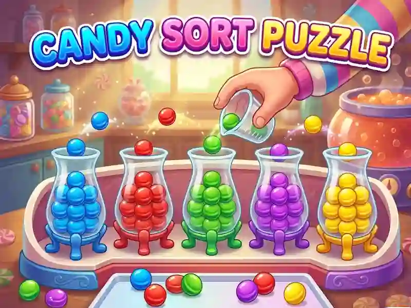 Candy Sort Puzzle — безкоштовна онлайн гра