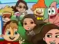 Nickelodeon Tag attack — безкоштовна онлайн гра
