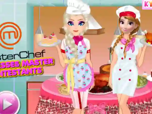 Princesses Masterchef Contestants — безкоштовна онлайн гра