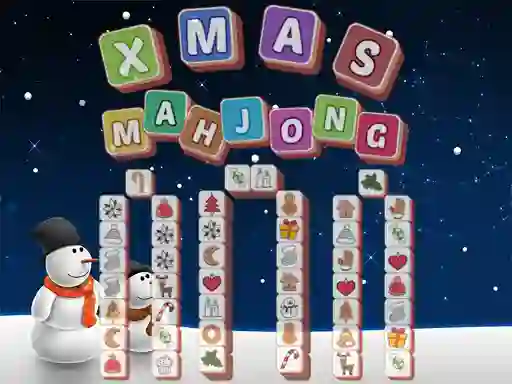 Xmas Mahjong Tiles 2023 — безкоштовна онлайн гра