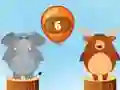 Jungle Balloons Subtraction — безкоштовна онлайн гра
