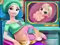 Ice Queen Pregnant Check-Up — безкоштовна онлайн гра