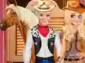 Frozen Couple Cowboy Style — безкоштовна онлайн гра