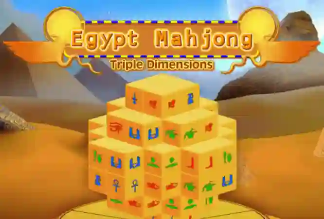 Egypt Mahjong Triple Dimensions — безкоштовна онлайн гра