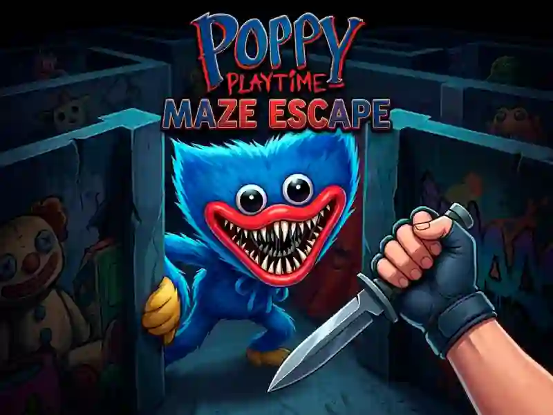 Poppy Playtime Maze Escape — безкоштовна онлайн гра