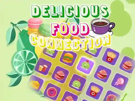 Delicious Food Connection — безкоштовна онлайн гра