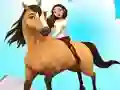 Horse Run 3D — безкоштовна онлайн гра