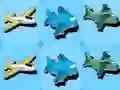 Big Fast Airplanes Match 3 — безкоштовна онлайн гра