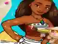 Moana Coloring Book — безкоштовна онлайн гра