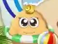 Pou summer Break — безкоштовна онлайн гра