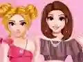 Trendy Ruffle Crop Top Dress Up — безкоштовна онлайн гра