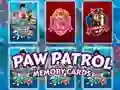 Paw Patrol Memory Cards — безкоштовна онлайн гра