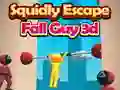 Squidly Escape Fall Guy 3D — безкоштовна онлайн гра
