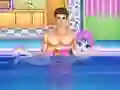 Baby Taylor Learn Swimming — безкоштовна онлайн гра