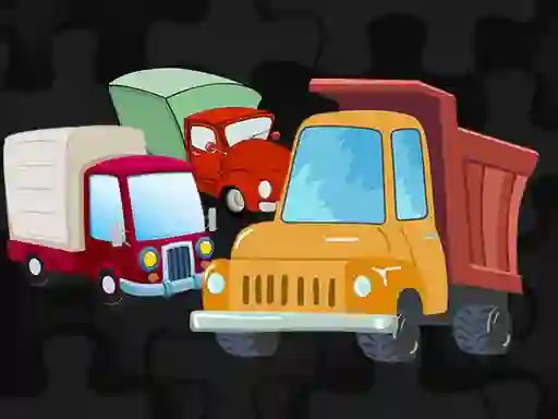 Cartoon Truck Jigsaw — безкоштовна онлайн гра