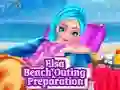 Elsa Beach Outing Preparation — безкоштовна онлайн гра