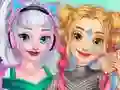 Elsa and Rapunzel Future Fashion — безкоштовна онлайн гра