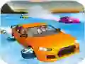 Crazy Water Surfing Car Race — безкоштовна онлайн гра