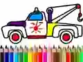 Back To School: Truck Coloring Book — безкоштовна онлайн гра