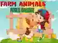 Farm Animals Puzzles Challenge — безкоштовна онлайн гра