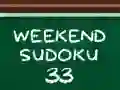 Weekend Sudoku 33 — безкоштовна онлайн гра