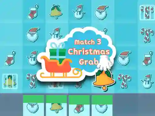 Christmas Grab Match 3 — безкоштовна онлайн гра