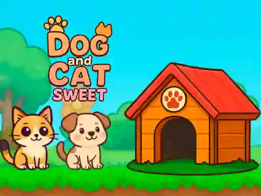 Dog and Cat Sweet — безкоштовна онлайн гра