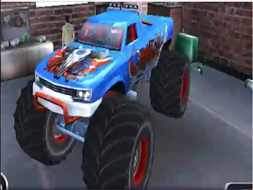 Monster Truck Stunt Adventure — безкоштовна онлайн гра