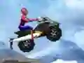 Spiderman Snow Scooter — безкоштовна онлайн гра