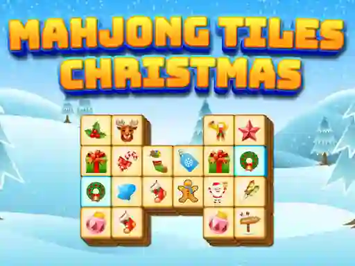 Mahjong Tiles Christmas — безкоштовна онлайн гра