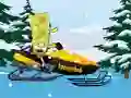 Spongebob Snowmobile — безкоштовна онлайн гра