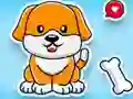 Coloring Book: Cute Dog — безкоштовна онлайн гра