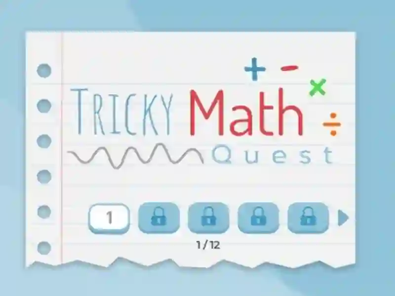 Tricky Math Quest — безкоштовна онлайн гра