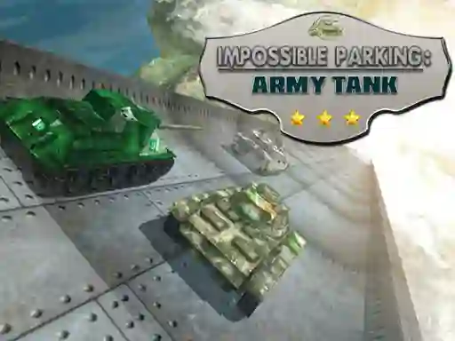 Impossible Parking: Army Tank — безкоштовна онлайн гра