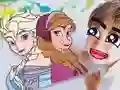 Coloring Book: Frozen — безкоштовна онлайн гра