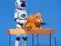 Coloring Book: Robot And Dog — безкоштовна онлайн гра