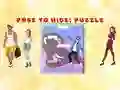 Pose To Hide Puzzle — безкоштовна онлайн гра